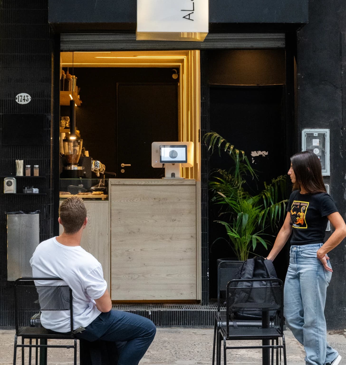Alfrente Café, café de especialidad de DYB Arqs en Buenos Aires