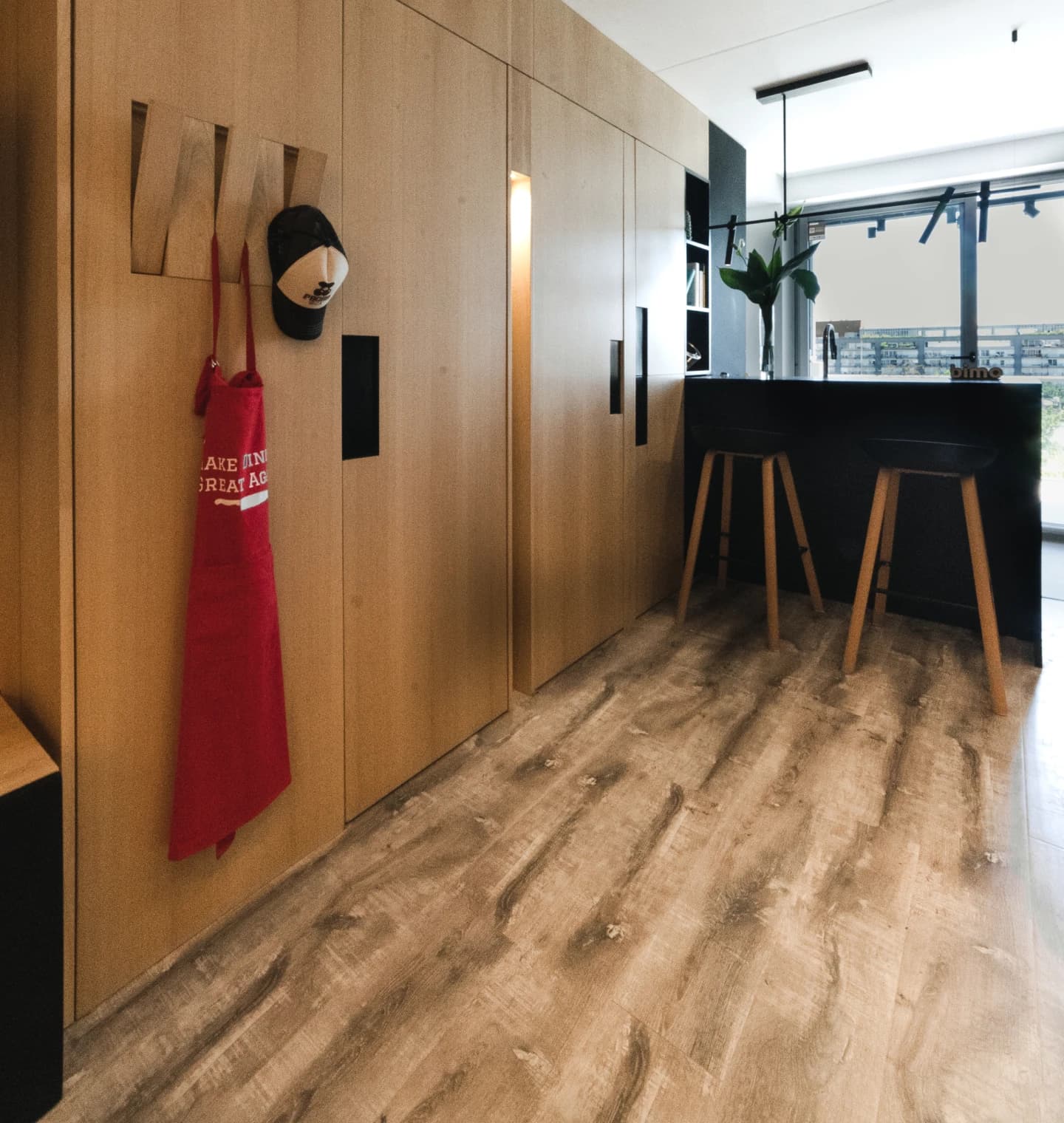 Zapata, departamento minimalista de DYB Arqs en Buenos Aires